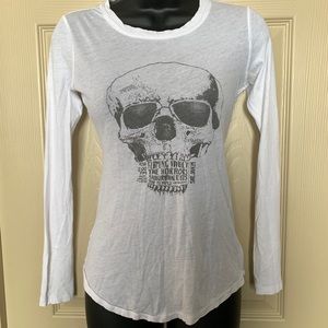 Vintage Talula Skull Rocker Long Sleeve